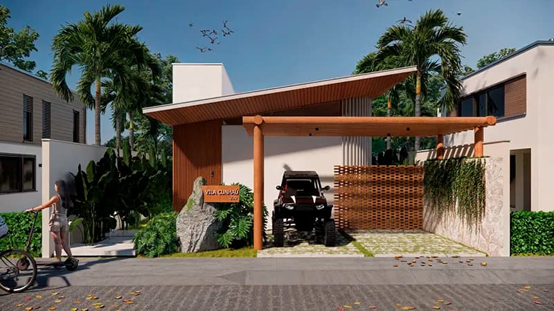 Villa Cunhau - fachada